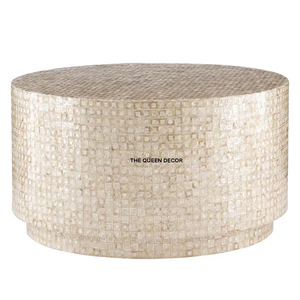 Light Luxury Classic <b>Art</b> Deco Coffee Table Gold Finished Irregular Aluminum Metal Living Room Decorative Purpose - Product Image 5