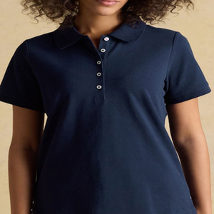 Camisetas Polo para Mujer al por Mayor, Corte Ajustado, Mezcla de Algodón, Cómodas y Transpirables, Camisetas Polo con Logotipo Personalizado, Ropa para Mujer - Product Image 4
