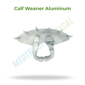 Débiberon en aluminium de taille standard pour veau, instrument vétérinaire pour le contrôle du sevrage des animaux de ferme - Product Image 2