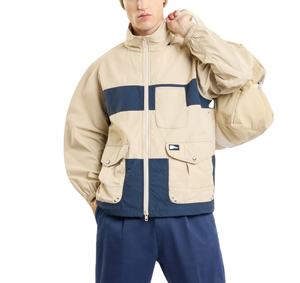 Veste coupe-vent en nylon avec fermeture éclair sur mesure vente en gros hommes/100% veste coupe-vent en nylon vente chaude veste d'été respirante - Product Image 3