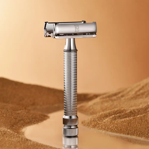 มีดโกนหนวดแบบใบมีดคู่ ยี่ห้อ Parco ด้ามเหล็ก สำหรับโกนขนตามร่างกาย ขายส่ง - Product Image 4