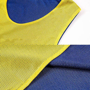 Chalecos de Entrenamiento Reversibles de Malla con Colores Personalizados, Chalecos Deportivos de Doble Cara, Chalecos Reversibles para Entrenamientos de Fútbol - Product Image 5