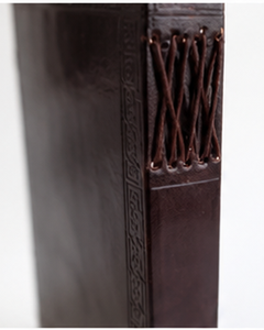 Vintage Leather Bound Journal with <b>Lock</b> Closure | Handmade Travel <b>Diary</b> | Rustic Sketchbook Notebook - Product Image 5