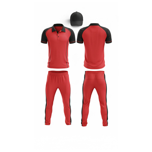Uniforme de Críquet Sublimado de Alto Rendimiento y Calidad |   Uniforme Completo de Cricket para Hombres, Mujeres y Jóvenes, Camiseta Polo y Pantalones - Product Image 1