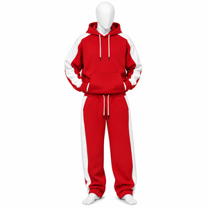 Maßgeschneiderter Hochwertiger Pullover-Trainingsanzug für Herren Freizeitkleidung Atmungsaktiver Schnelltrocknender Trainingsanzug Hergestellt von Elson Sports - Product Image 2