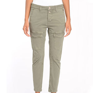 Pantalon cargo confortable pour femmes, pantalon utilitaire élégant avec coupe décontractée et grandes poches, pantalon cargo tendance - Product Image 2