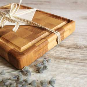 Mini planche à découper en bois massif, faite à la main, petite taille, pour la cuisine quotidienne, cadeau idéal pour les chefs à domicile - Product Image 3