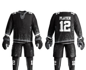 Uniformes de hockey sur glace pour hommes de haute qualité, confortables et respirants avec un design unique, vente chaude à prix avantageux - Product Image 3