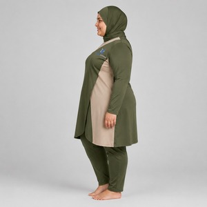 Ensemble Burkini Modeste au Design Moderne pour la Plage – Structure Flexible, Extensible, Coupe Classique, Respirant, Séchage Rapide - Product Image 2