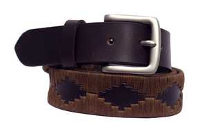 Cinturón de cuero de vaca personalizado para hombre con hebilla automática, diseño de capa superior de trinquete, regalo de negocios - Product Image 5