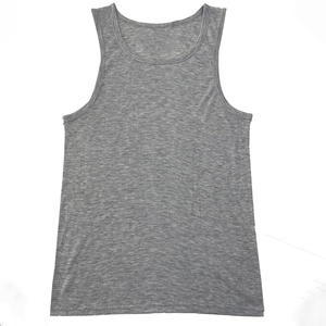 เสื้อกล้ามพิมพ์ลายตามสั่ง OEM สำหรับผู้ชาย เสื้อผ้าออกกำลังกาย ผลิตและจัดจำหน่าย รับผลิตจำนวนมาก ผลิตจากโรงงานในประเทศ จัดส่งระหว่างประเทศ - Product Image 4