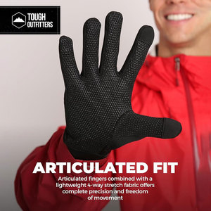 Lightweight Running <b>Gloves</b> Synthetic Anti Slip <b>Warm</b> <b>Gloves</b> Liners for Cycling Racing <b>Gloves</b> - Product Image 6
