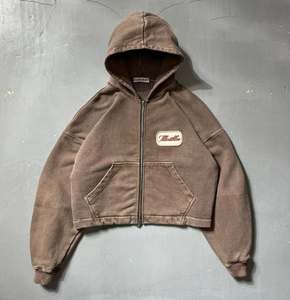 Sweats à capuche 100 % coton brodés, tendance, avec logo personnalisé, marque privée, commandes en gros pour l'automne - Product Image 6