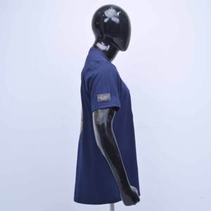 T-shirts en coton à manches courtes pour hommes, de haute qualité, avec logo personnalisé, impression graphique, tissage tricoté, écologiques, anti-boulochage - Product Image 6