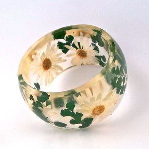 Brazaletes de Resina con Diseño de Olas Oceánicas, Brazalete de Resina con Diseño de Galaxia, Brazalete de Resina con Diseño de Flujo Místico, Brazalete de Resina con Diseño de Arte Abstracto - Product Image 2
