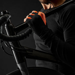 Gants de baseball/softball pour sports de plein air, en cuir, à doigts fendus, antidérapants, pour droitier, protection unisexe, toutes saisons - Product Image 4