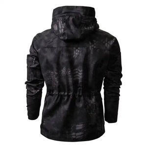 เสื้อแจ็คเก็ตผ้าแคนวาสทรงหลวมสไตล์สตรีทสำหรับผู้ชาย ยี่ห้อ SELF INDUSTRIES รุ่น Uniform Guard  ใส่ได้หลายฤดู  มีกระเป๋าหลายช่อง  โลโก้ด้านหน้า  กันลม ทนทาน - Product Image 5