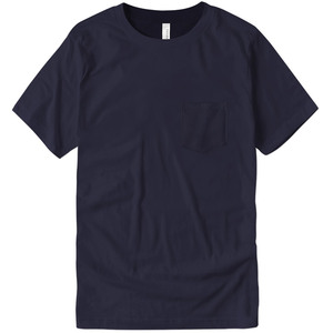 Custom <b>Mens</b> Front Pocket T <b>Shirts</b> Bella Canvas Style Side Seamed Blank Jersey Pocket T <b>Shirts</b> Wholesale Factory - Product Image 1