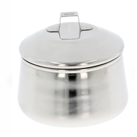 Ensemble de boîtes à lunch Tiffin, 3 boîtes en acier inoxydable de qualité supérieure, capacité de 4250 ml, étanches, légères, compatibles lave-vaisselle, 4 étages, repas faciles