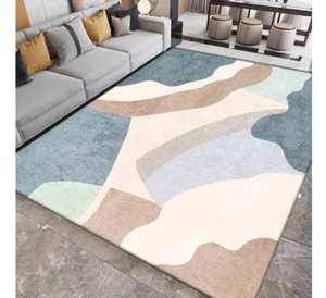 Ensemble de tapis de luxe tuftés à la main, best-sellers, style moderne, adaptés aux animaux domestiques, pour salon, motifs floraux multicolores disponibles, plusieurs designs. - Product Image 3