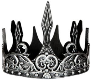 Couronne décorative en métal avec surface polie et motifs complexes, rehaussant l'élégance royale pour la collection d'accessoires de mode - Product Image 2