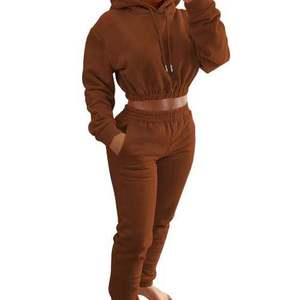 Conjuntos de Ropa Urbana de Algodón para Mujer al por Mayor, Tops Cortos de Corte Regular, Ecológicos, con Logotipo Personalizado, MOQ Bajo de 2 Piezas, Precio de Fábrica para Compradores de EE. UU. - Product Image 3