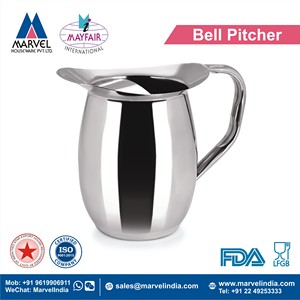 Jarra de Agua de Metal Duradera con Acabado de Espejo de Acero Inoxidable para Uso en la Cocina - Product Image 2