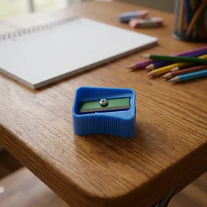 Sacapuntas Portátil al por Mayor con Contenedor de Virutas para Escuela, Oficina, Viajes y Necesidades Diarias de Escritura - Product Image 1