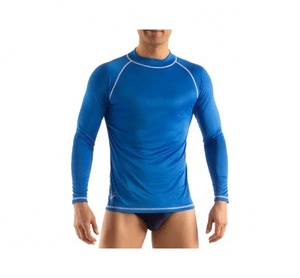 Custom Printed Sports Rash Guard mma Rash Guards <b>Men's</b> Custom Sublimated UV Protection Rash Guard Supplier - Product Image 3