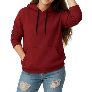 Factory Cotton Designer <b>Hoodies</b> Wholesale Zip <b>Hoodies</b> for Women <b>Lightweight</b> <b>Hoodie</b> Women Bulk Casual Wear Private Label - Product Image 5