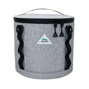 Sac de camping extérieur isotherme et imperméable en polyester, grande capacité, réutilisable, écologique, en forme de baril, pour boissons - Product Image 6