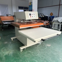 Machine pneumatique de presse à chaud coulissante grand format ouverture automatique 39x47