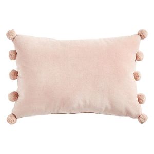 Luxury Velvet Pom Pom Decorative Cushion <b>Covers</b> | Soft Solid Color <b>Sofa</b> Throw Pillow <b>Covers</b> for Hotel Use Eco-Friendly - Product Image 5