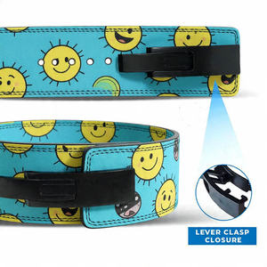 Cinturón de Soporte Lumbar de Cuero PU con Diseño de Anime para Entrenamiento y Fitness, Cinturón de Cuero con Diseño de Anime para Ejercicios de Push-Up - Product Image 6