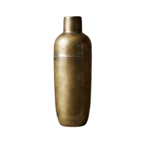 Coctelera de Diseño Artesanal con Acabado Dorado Clásico, Coctelera para Mezclar Bebidas, Juego de Utensilios de Bar, para Fiestas en Casa - Product Image 2