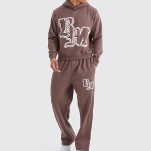 Trajes Deportivos Personalizados de Primera Calidad para Hombre con Impresión Digital, Sudadera con Capucha y Pantalones Transpirables de Talla Grande, Traje Deportivo Estampado para Hombre - Product Image 1
