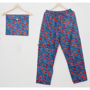 Conjunto de Pijamas de Lujo 100% Algodón para Mujer, Romántico, Estampado Floral, Manga Larga, Cómodo para Usar en Casa, para Todas las Temporadas - Product Image 3