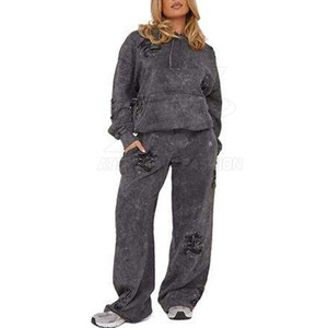Conjunto Deportivo para Mujer con Diseño Holgado y Material Ligero, Estilo Casual, Inspirado en las Tendencias de Moda - Product Image 5