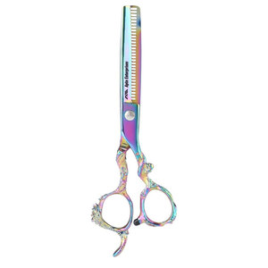 Tijeras Profesionales para Peluquería Canina y Tijeras de Adelgazamiento para Mascotas, Tijeras de Acero Inoxidable de Primera Calidad para Perros y Gatos - Product Image 1