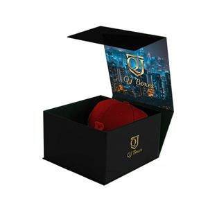 Custom <b>Hat</b> <b>Boxes</b> with Ridged Magnet and Custom Shipping <b>Boxes</b> for Trucker <b>Hats</b> Packaging Box with Custom Logo - Product Image 6