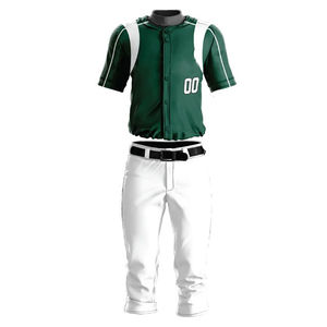 Vêtements de sport pour l'entraînement quotidien en équipe, uniforme de baseball, séances d'entraînement, vêtements de sport d'équipe, uniforme de baseball, entraînement sportif en équipe - Product Image 1