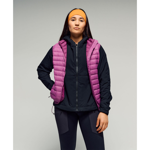 Chaleco Acolchado de Moda Urbana con Logotipo Personalizado de Alta Calidad, Chaqueta sin Mangas, Chaleco de Plumón, Parka Ajustada para Mujer, Invierno - Product Image 3