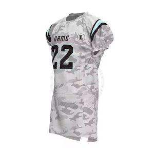 Uniforme de football américain pour adultes, dernier design, respirant, couleur personnalisée, service OEM, haute qualité - Product Image 4