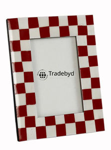 Marco de Fotos Creativo Premium con Incrustaciones de Hueso, Hecho a Mano, Acabado Brillante, Ligero, Opción de Logotipo Personalizado por Tradebyd - Product Image 6