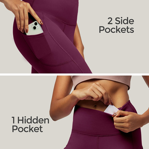 Legging de qualité supérieure pour femmes, doté d'un matériau durable pour une tenue longue durée et un confort optimal. - Product Image 5