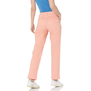 <b>Women</b> High Waist Wide Leg Straight Pants - Elastic Waist Loose Casual <b>Trousers</b> Print Breathable Office Lady Summer Bottoms - Product Image 1