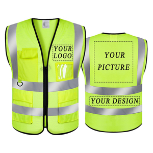 High Quality Workwear <b>Uniforms</b> Safety Vest Lightweight Reflective <b>Construction</b> Safety Vest Supplier Wholesale - Product Image 5