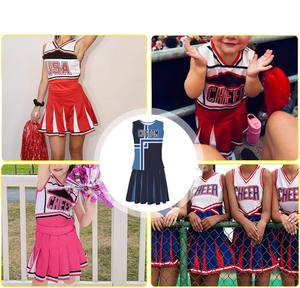 Ropa Deportiva Personalizada para Entrenamiento de Animadoras OEM, Conjunto de Top Corto y Pantalones Cortos - Product Image 5