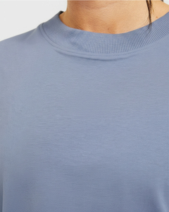 Camiseta de Verano para Mujer, Ligera, Transpirable, de Secado Rápido, Estilo Casual Urbano, Corte Regular, Hombros Caídos, con Logotipo Personalizado, Última Tendencia - Product Image 5