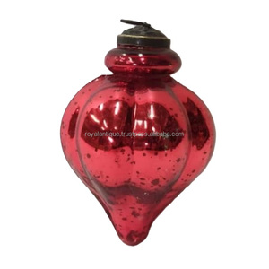 Christmas <b>Ball</b> Ornaments Clear Green Glass Decoration Glass <b>Ball</b> Hanging Ornaments for Xmas Tree Decor - Product Image 1